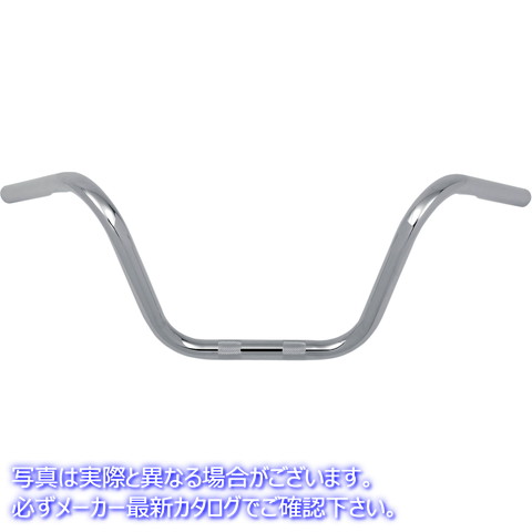 取寄せ 1 ハンドルバー - ロー/バックホーン クロームワークス Handlebar - Buckhorn Low 300007A 06010802