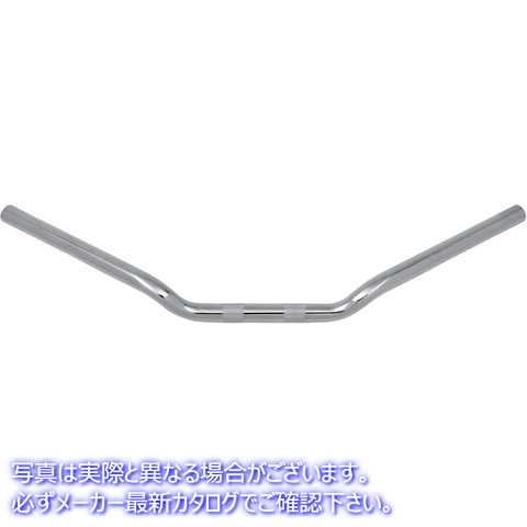 取寄せ 1 ハンドルバー - ドラッグ/ロー クロームワークス Handlebar - Low Rise Drag 300915 06010842