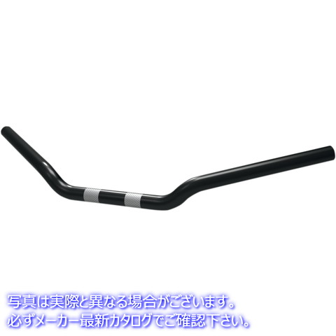 取寄せ 1 ハンドルバー - ドラッグ/ロー クロームワークス Handlebar - Drag Low - Black 300801 06011693