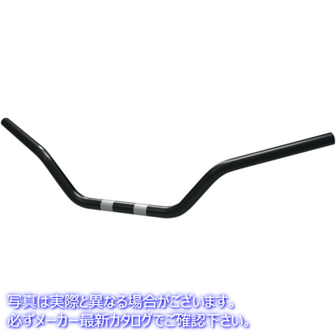 取寄せ 1 ハンドルバー - 悪い男の子 クロームワークス Handlebar - Bad Boy - Black 300803 06011695