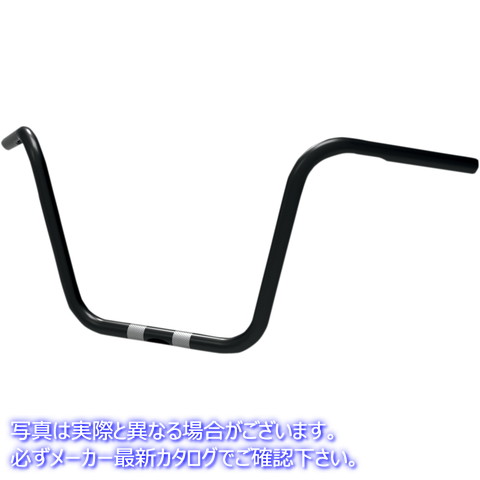 取寄せ 1 ハンドルバー - 猿のハンガー クロームワークス Handlebar - Ape Hanger - TBW - 12 - Black 300821 06011700