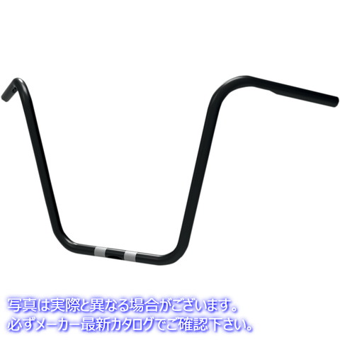 取寄せ 1 ハンドルバー - 猿のハンガー クロームワークス Handlebar - Ape Hanger - TBW - 16 - Black 300822 06011701