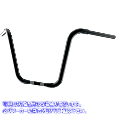 取寄せ 1-1/4 脂肪猿ハンガーハンドルバー クロームワークス Handlebar - Fat Ape Hanger - 14 - TBW - Black 300834 06012085