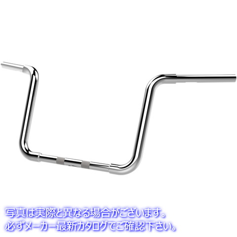 取寄せ 1-1/4 拡張リーチハンドルバー クロームワークス Handlebar - Extended - Chrome 300302 06012650