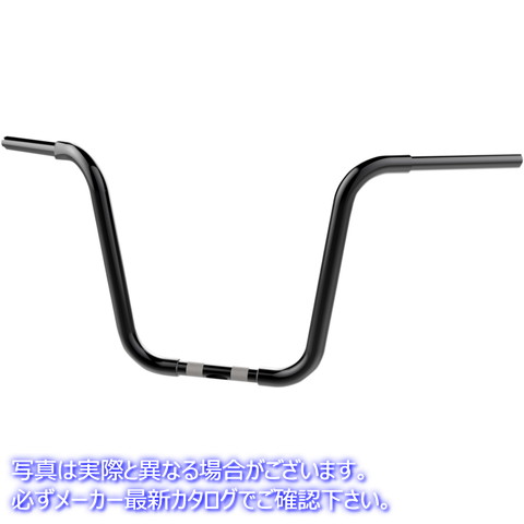 取寄せ 1-1/4 ボバー猿ハンガーハンドルバー - 脂肪のボバー/猿ハンガー/ボブバー猿 クロームワークス Handlebar - Ape Hanger - Bobber - 14 - Black 300877 06012834