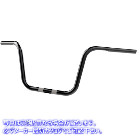 取寄せ 1 ハンドルバー - ボブバー猿/猿ハンガー クロームワークス Handlebar - Ape Hanger - 10 - Black 300860 06012838