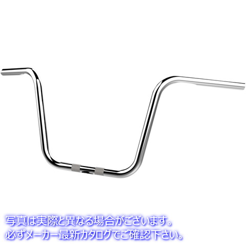 取寄せ 1 ハンドルバー - ボブバー猿/猿ハンガー クロームワークス Handlebar - Ape Hanger - 12 - Chrome 300211 06012839