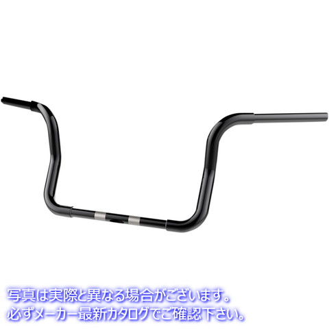 取寄せ 1-1/4 Bobber Ape Hanger HandleBar - Bobber Ape/Ape Hanger/Bagger クロームワークス Handlebar - Ape Hanger - Bobber - TBW - 10 - Black 300870 06012846