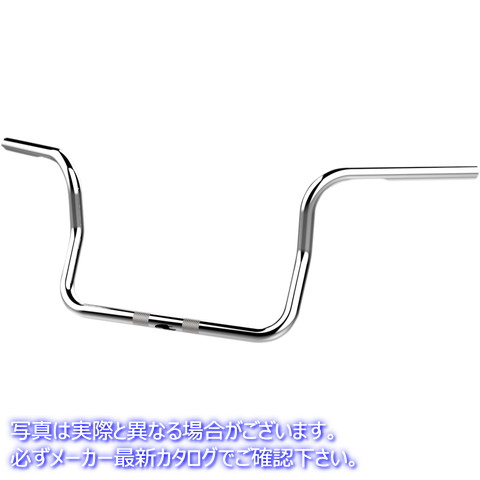 取寄せ 1 ハンドルバー - ボバー猿/猿ハンガー/バガー クロームワークス Handlebar - Ape Hanger - 10 - Chrome 300200 06012851