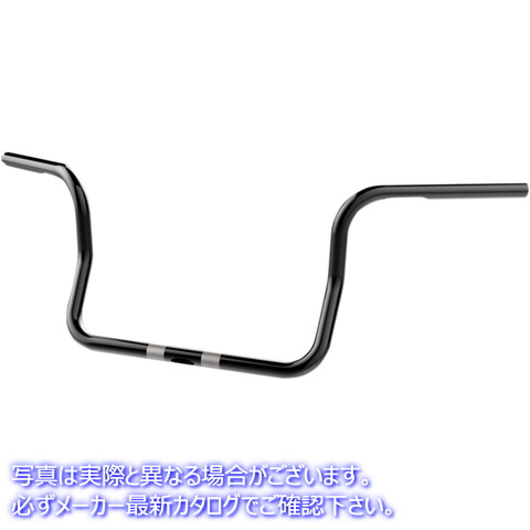 取寄せ 1 ハンドルバー - ボバー猿/猿ハンガー/バガー クロームワークス Handlebar - Ape Hanger - 10 - Black 300850 06012852
