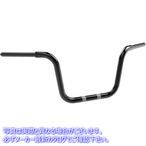 取寄せ 1-1/4 ファットセンターボバー猿ハンドルバー クロームワークス Handlebar - Ape Hanger - 10 - Black 300450 06013242