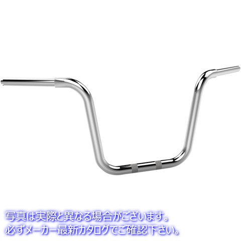 取寄せ 1-1/4 ファットセンターボバー猿ハンドルバー クロームワークス Handlebar - Ape Hanger - 12 - Chrome 300351 06013243