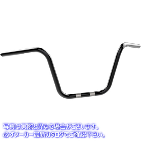 取寄せ 1 ハンドルバー - 類人猿ハンガー/ミニ クロームワークス Handlebar - Ape Hanger - 10 - ETC - Black 300819 06013248