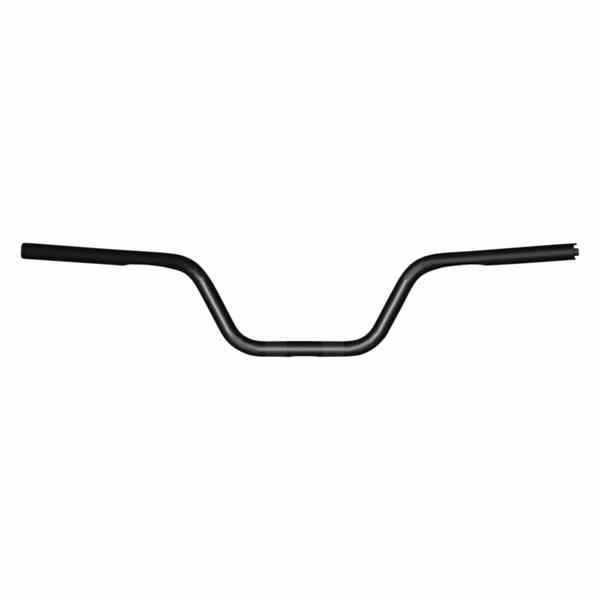 取寄せ 1 ハンドルバー - Street-X/High クロームワークス Handlebar - High Bend - Black 300903 06015660