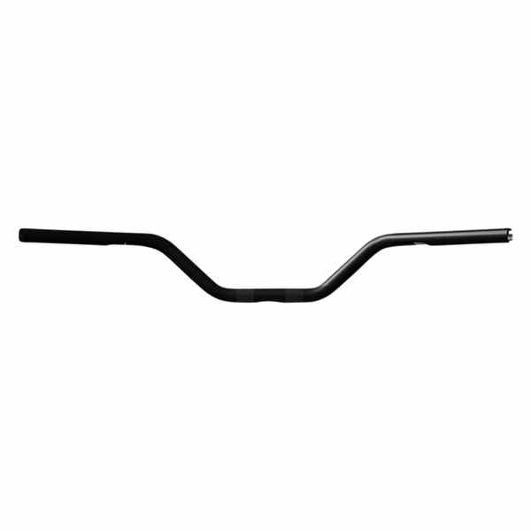 取寄せ 1 ハンドルバー - Street-X/Mid クロームワークス Handlebar - Mid Bend - Black 300904 06015661
