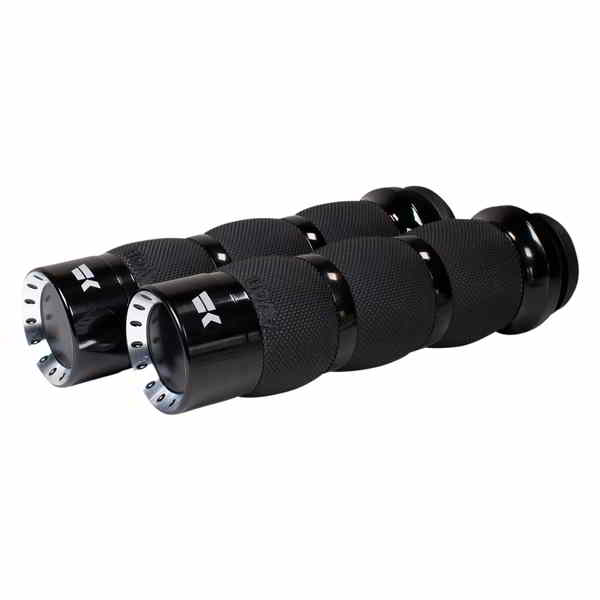 取寄せ タービングリップ クロームワークス Grips - Turbine - Air Cushion - TBW - Black 500130 06302726