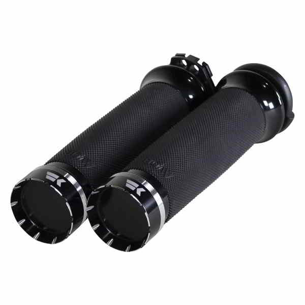 取寄せ トレーサーグリップ クロームワークス Grips - Tracer - Custom Contour - Cable - Black 500200 06302839