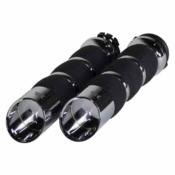 取寄せ エッジグリップ クロームワークス Grips - Edge - Air Cushion - Cable - Chrome 500270 06302846