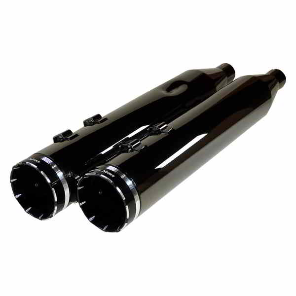 取寄せ 4-1/2 HP-PLUS?スリップオンマフラー クロームワークス 4-1/2 HP-Plus? Slip-On Mufflers - Eclipse? with Tracer Tip 201670 18011498