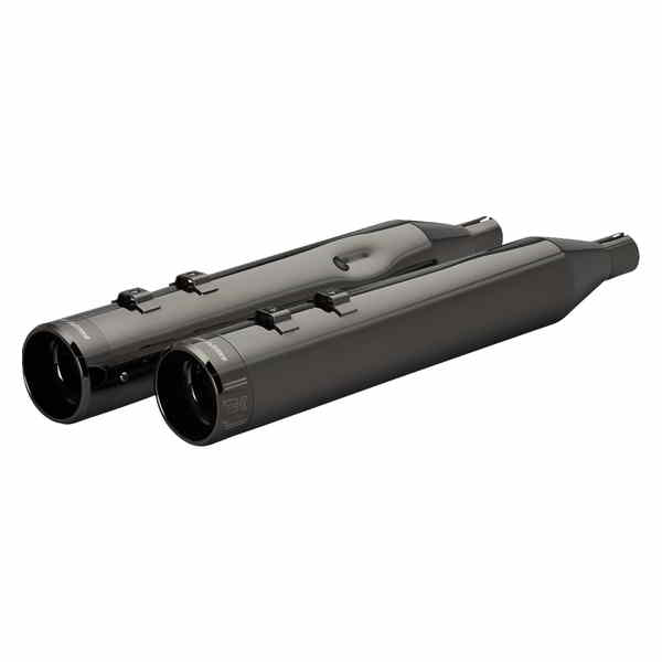 【並行輸入品】 クロームワークス 4-1/2インチ HP-PlusR スリップオンマフラー（クラシックチップ付き） - EclipseR - M8 201930 18011822