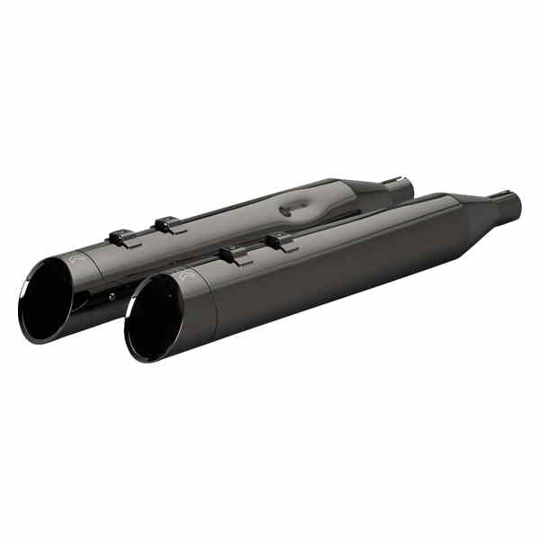 【並行輸入品】 クロームワークス 4-1/2インチ HP-PlusR スリップオンマフラー（エッジチップ付き） - EclipseR - M8 201935 18011823