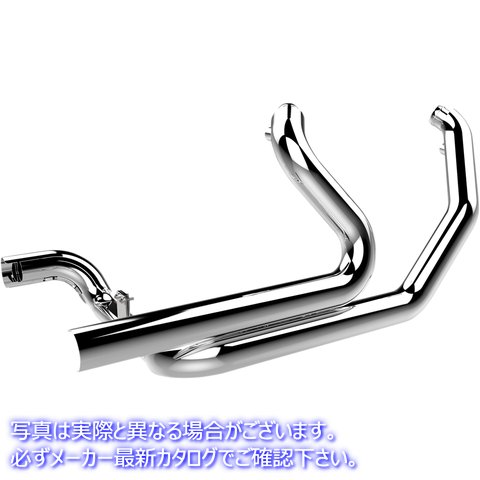 取寄せ 2-into-2クロスオーバーヘッダー クロームワークス Aggressor 2-into-2 Crossover Headers - Chrome - FL 200670 18020327