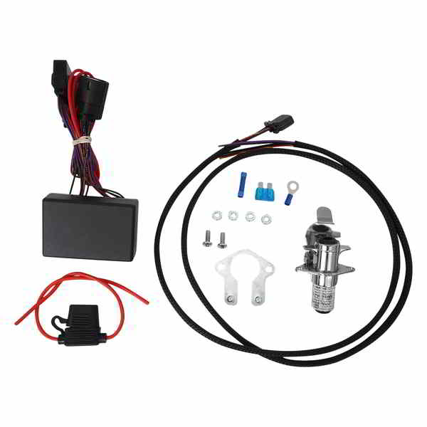 取寄せ アイソレータ付きトレーラー5ワイヤコネクタキット クロームワークス Hi-Load Trailer Harness - FLHX/R 720584 39020084