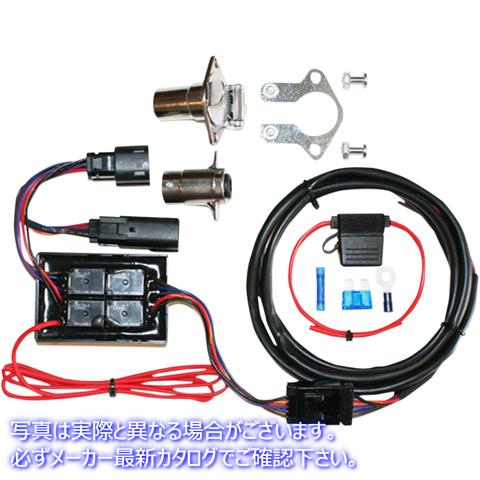 取寄せ プラグアンドプレイトレーラーワイヤーキット クロームワークス Trailer Harness - FLHT 720751 39020160