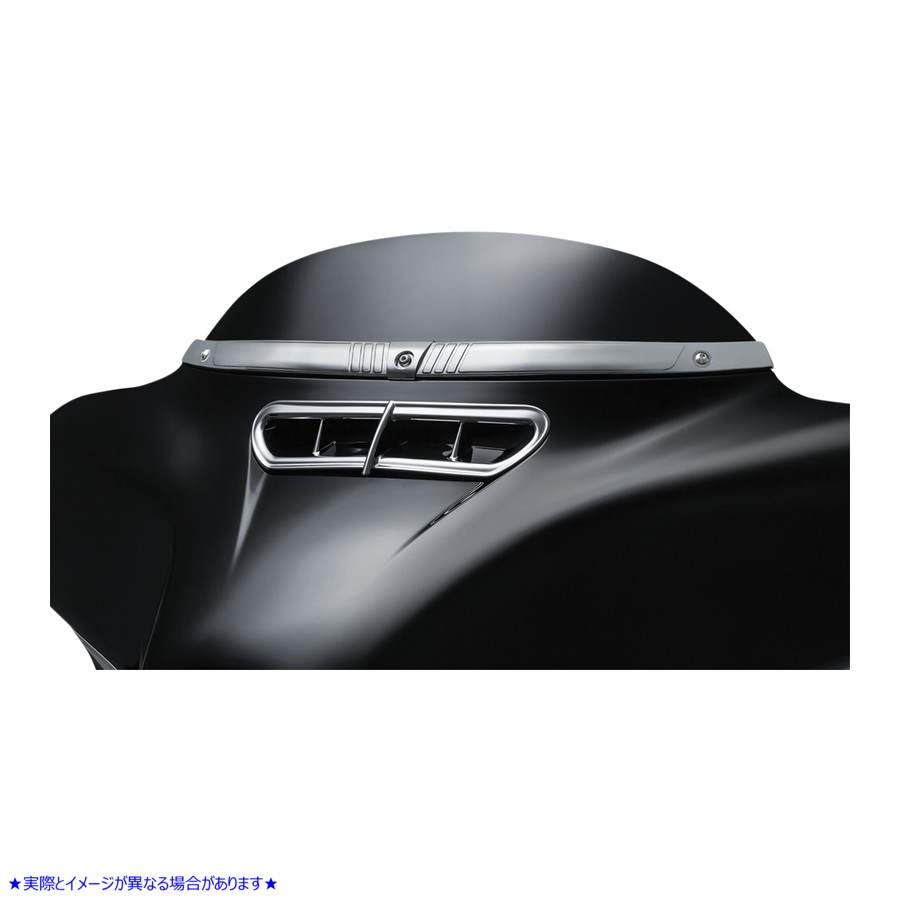 取寄せ トライラインフロントガラストリム クリヤキン Windshield Trim - FLHT KUR2631 23500305