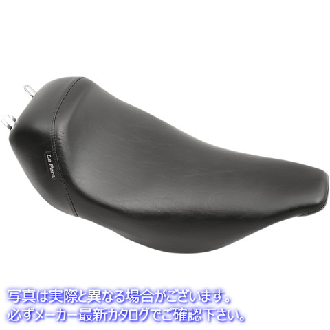 取寄せ ベアボーンソロシート ラペラ Bare Bones Solo Seat - Smooth - Black - FLT '02-'07 LH-005 08010507
