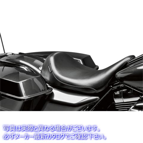 取寄せ シルエットソロシート ラペラ Silhouette Solo Seat - Smooth - Black - FL '08-'23 LK-857 08010580