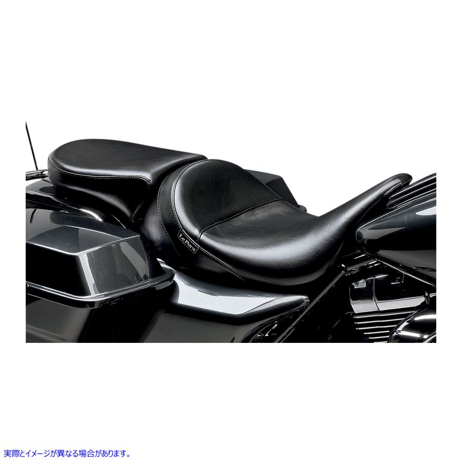 取寄せ アビエーターピリオンパッド ラペラ Aviator Pillion Pad - Narrow - Smooth - Black - FL '08-'23 LK-017P 08010585