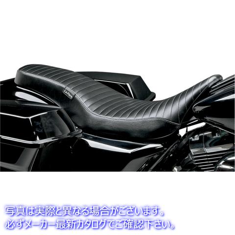 取寄せ コブラ2アップシート ラペラ Cobra Full-Length Seat - Pleated - Black - FL '08-'24 LK-079PT 08010610