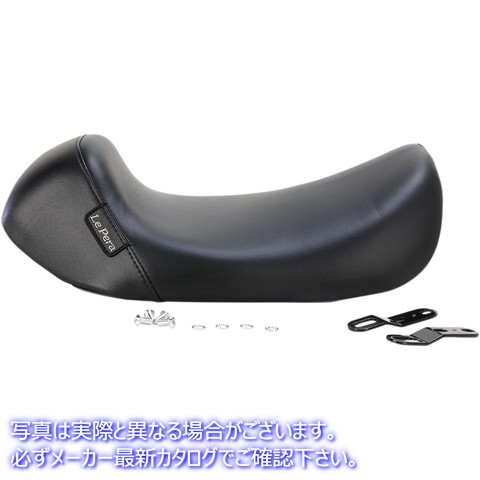 取寄せ ベアボーンソロシート ラペラ Bare Bones Solo Seat - Smooth - Black - FL '08-'23 LK-005PY 08010849
