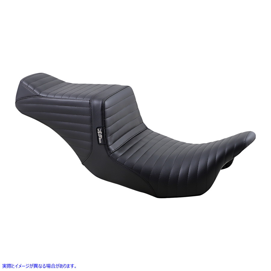 取寄せ テールウィングシート ラペラ Tailwhip Seat - Pleated - Black - FL '08-'23 LK-587PT 08011316