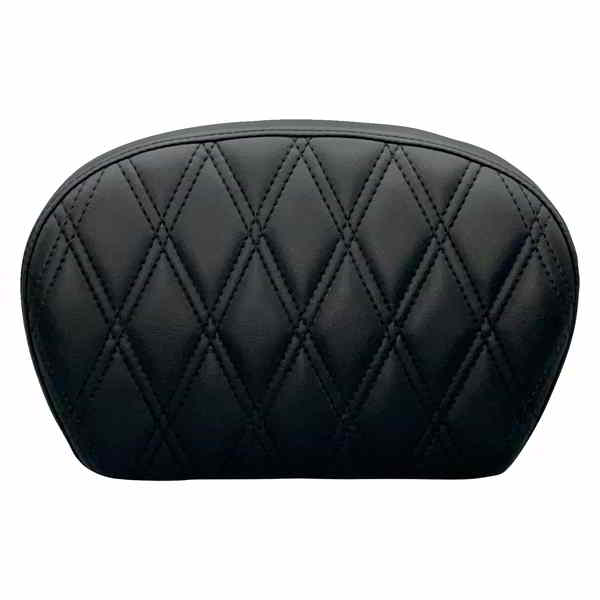 取寄せ シーシーバーパッド ラペラ Sissy Bar Pad - Large - Vinyl - Double Diamond - Dull Black L-SBP01DD-DULL 08011440