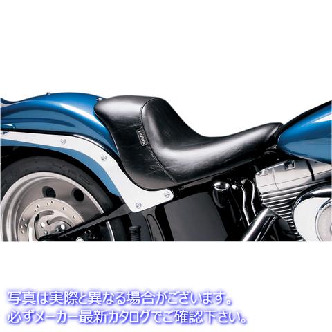 取寄せ ベアボーンソロシート ラペラ Bare Bones Up-Front Solo Seat - Black - FL/FX '06-'17 LKU-007 08020330