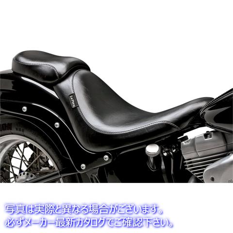 取寄せ シルエットソロシート ラペラ Silhouette Solo Seat - Smooth - Black - FL/FX '06-'17 LK-850 08020331