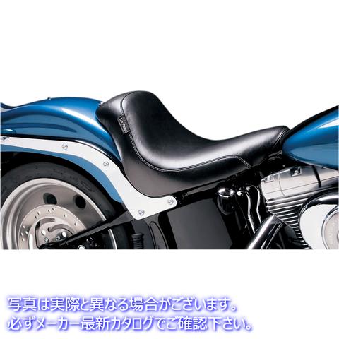 取寄せ シルエットデラックスソロシート ラペラ Silhouette Solo Seat - FXST/FLST '06-'17 LK-800 08020333