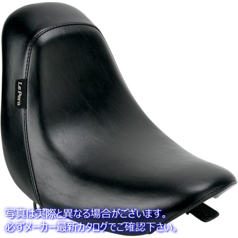 取寄せ ベアボーンソロシート ラペラ Bare Bones Solo Seat - Smooth - Black - Deuce - FXST '00-'07 LD-007 08020502