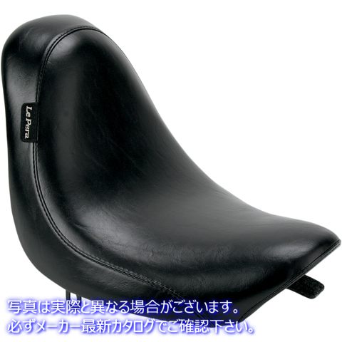 取寄せ シルエットソロシート ラペラ Silhouette Solo Seat - Smooth - Black - FXST '00-'07 LD-850 08020503