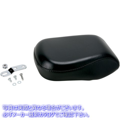 取寄せ 裸の骨シリーズピリオンパッド - 滑らか ラペラ Bare Bones Pillion Pad - Smooth - Black - FL/FX '06-'17 LK-007P 08020550
