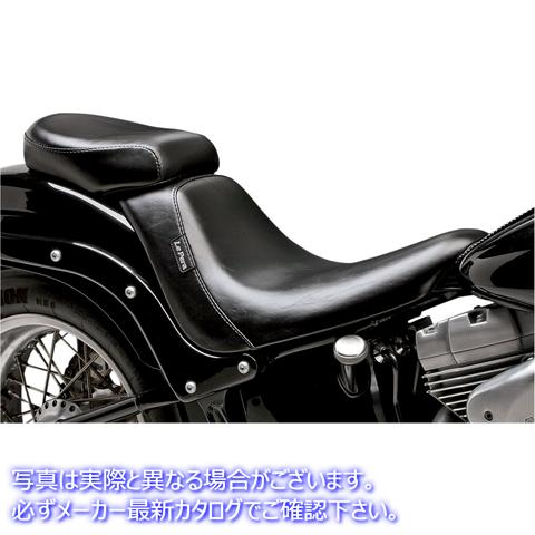 取寄せ 裸の骨シリーズピリオンパッド - 滑らか ラペラ Bare Bones Pillion Pad - Smooth - Black - FL/FX '06-'17 LK-007PDX 08020562