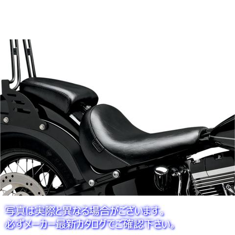 取寄せ 裸の骨シリーズピリオンパッド - 滑らか ラペラ Bare Bones Pillion Pad - Smooth - Black - FXS/FLS '11-'17 LKS-007P 08020757