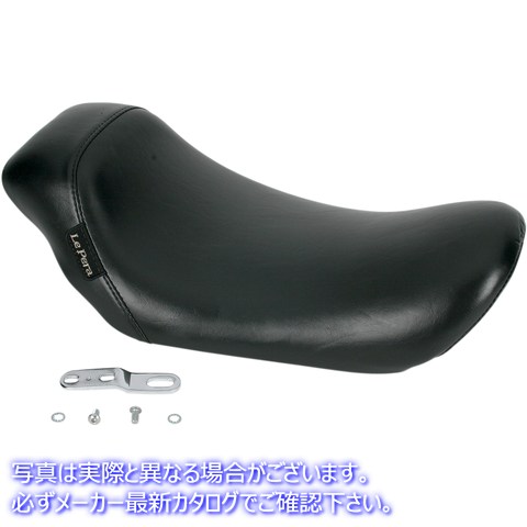 取寄せ ベアボーンソロシート ラペラ Bare Bones Solo Seat - Smooth - Black - FXD '04-'05 LF-001 08030176