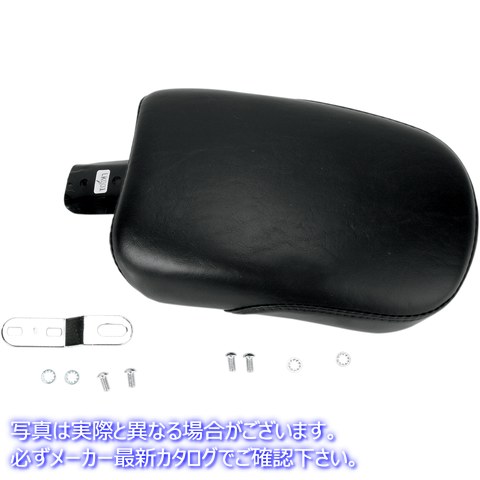 取寄せ 裸の骨シリーズピリオンパッド - 滑らか ラペラ Bare Bones Pillion Pad - Smooth - Black - FL/FX '06-'17 LK-001P 08030241