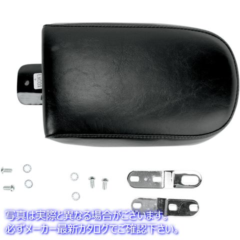 取寄せ 裸の骨シリーズピリオンパッド - 滑らか ラペラ Bare Bones Pillion Pad - Smooth - Black - FXD '96-'03 LN-001P 08030321