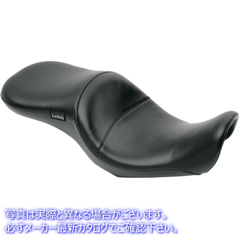 取寄せ マーベリック2アップシート ラペラ Maverick Seat - without Backrest - Smooth - Black - FLD/FXD '06-'17 LK-970S 08030364