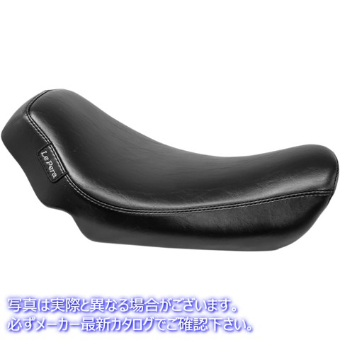 取寄せ ストリーカーシート ラペラ Streaker Solo Seat - Smooth - Black - Dyna '06-'17 LK-351 08030594