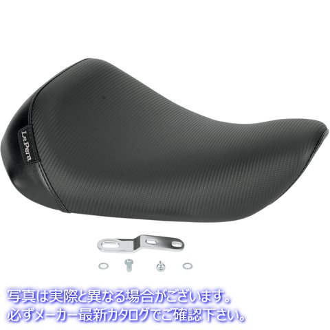 取寄せ ベアボーンソロシート ラペラ Bare Bones Solo Seat - Carbon Fiber - Black - XL '04-'22 LF-006CB 08040167